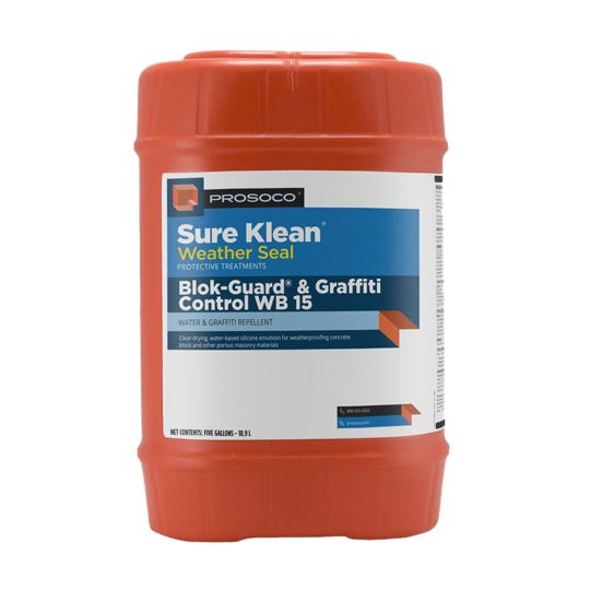 Sure Klean® Weather Seal Blok-Guard® & Graffiti Control WB 15 - 5 Gallon Pail