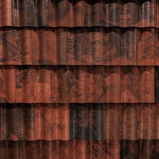Composite Spanish Barrel Tile Hip & Rake (Class C) - Bundle of 5