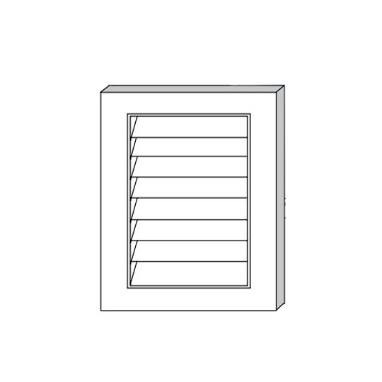 14" x 20" Rectangular Gable Vent