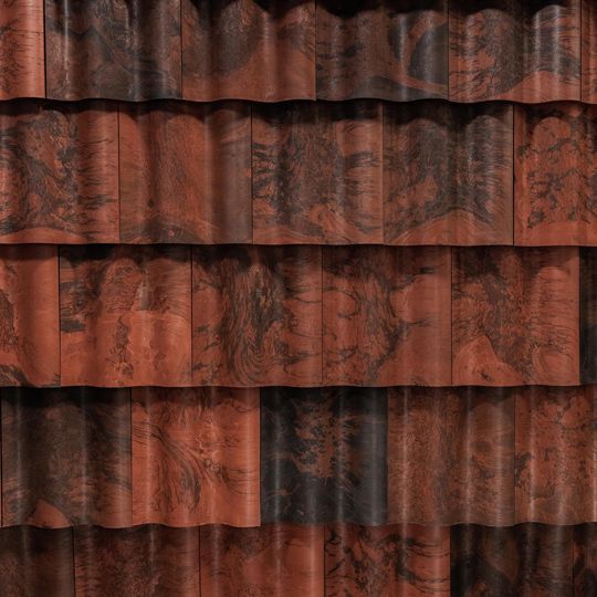 Composite Spanish Barrel Tile Hip & Rake (Class C) - Sold Individually