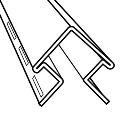 3-1/2" Vinyl Outside Corner Post