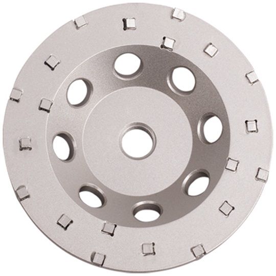 45HPCD3 PCD Cup Wheel 20 Segment - 4.5" x 5/8-11