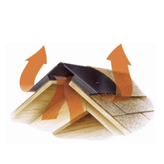 Cor-A-Vent V-600® Ridge Ventilation System
