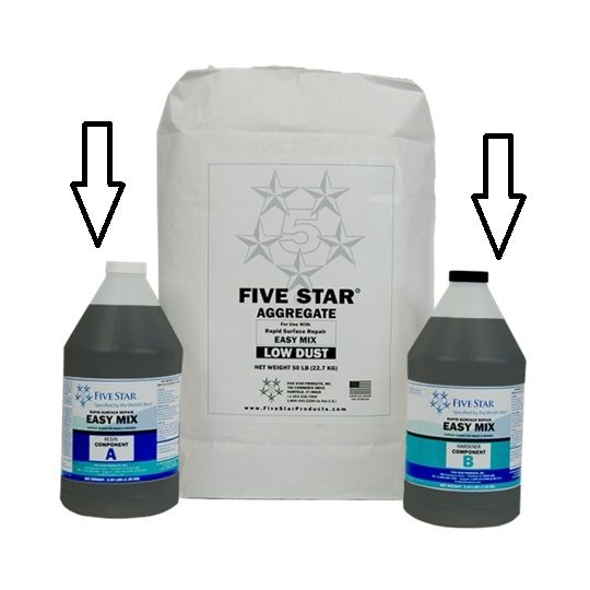 RSR Easy Mix Resin & Hardener Parts A & B