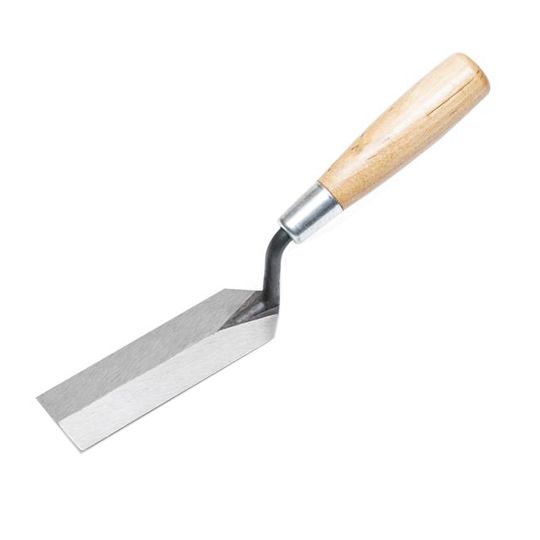 5" x 1-1/2" Margin Trowel with Wood Handle