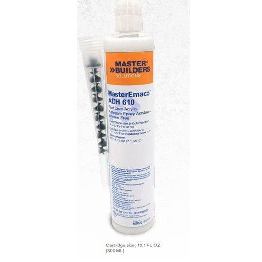 SikaEmaco® 610 Adhesive - Parts A + B - 10.1 Oz. Tube