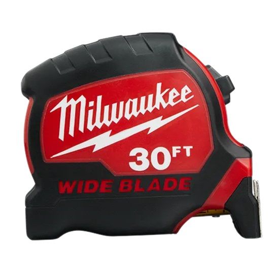 Milwaukee 48-22-0230 Wide Blade Tape Measure - 30'