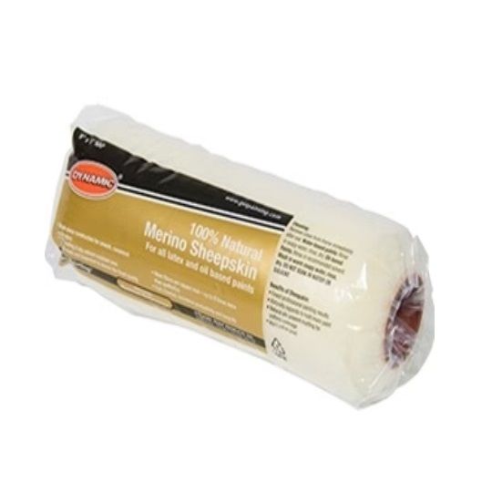 Dynamic Natural Merino Sheepskin Roller Cover 34050- 3/4" x 9"