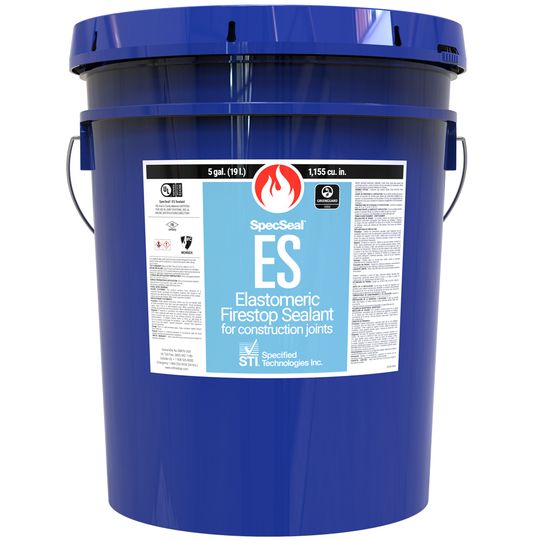 STI ES105 Elastomeric Firestop Sealant - Blue - 5 Gallon Pail