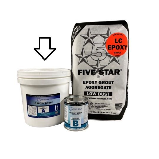 LC Epoxy Grout Resin Part A