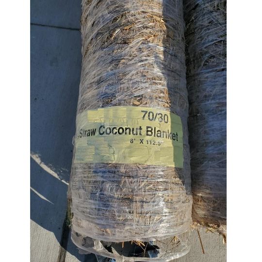 Straw/Coconut Erosion Control Blanket