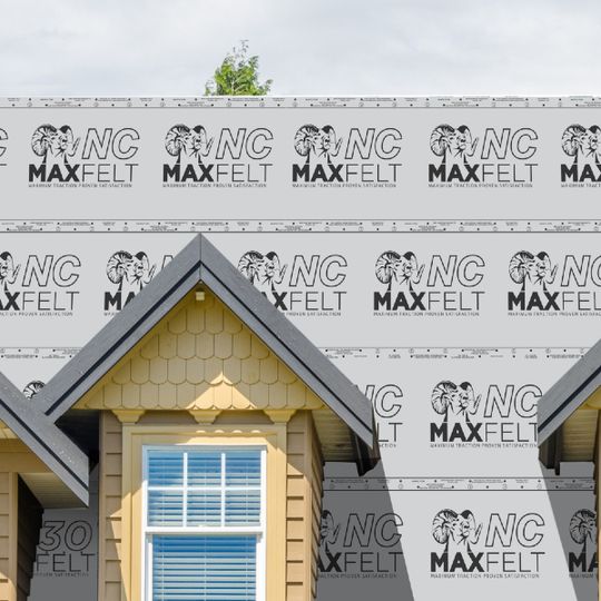 MaxFelt NC Synthetic Roofing Underlayment