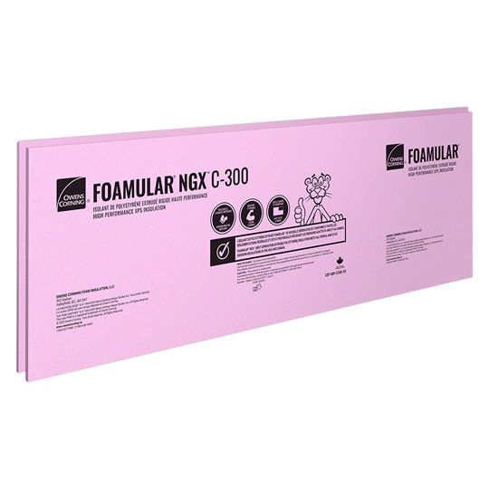 Foamular NGX C300 Rigid Foam Board Insulation BE