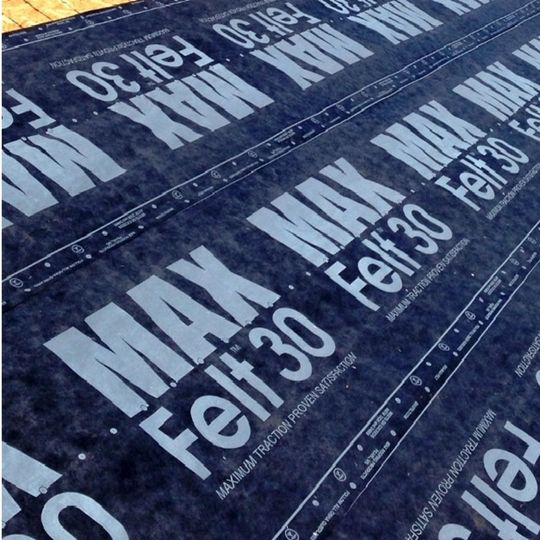MaxFelt XT Synthetic Roofing Underlayment - Smith Roofing - 10 SQ. Roll