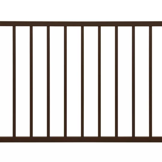 Select® Horizontal Rail Kit with Square Aluminum Balusters (no hardware)