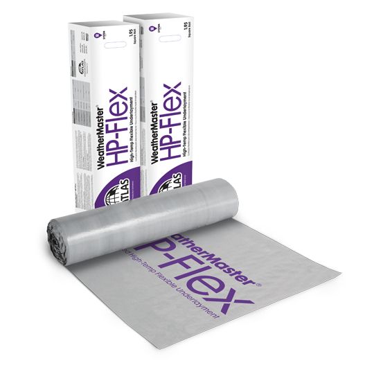 WeatherMaster® HP-Flex High Temp Flexible Underlayment