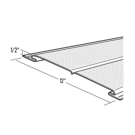 Double 6 Perforated Soffit