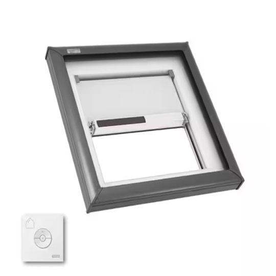 Fixed Curb-Mounted Skylight With Low E - Solar Blind and Remote