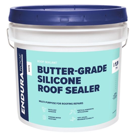 Butter-Grade Silicone Roof Sealer