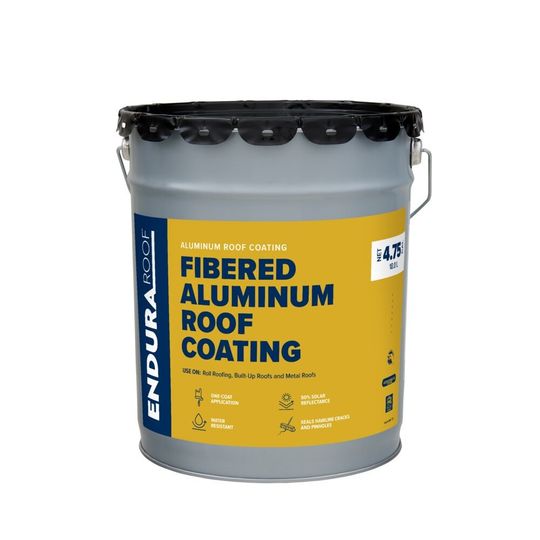 Fibered Aluminum Roof Coating