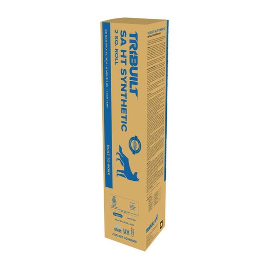Self-Adhering High Temperature Synthetic Underlayment