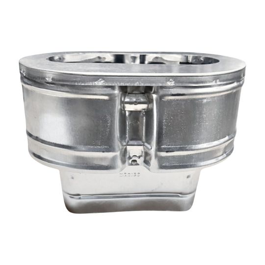 4-in Oval All Purpose Cap Aluminum